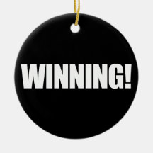 WINNING Ornament