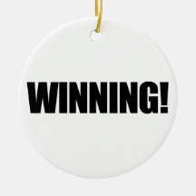 WINNING Ornament