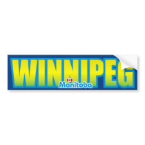 Winnipeg Bumper bumper stickers