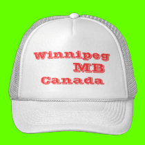 Winnipeg Manitoba Canada hats