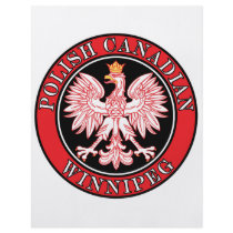 Winnipeg Polish Canadian Eagle Flyer Design