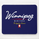 Winnipeg Script mousepad
