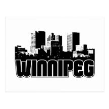Winnipeg Skyline Post Card