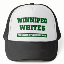 Winnipeg Whites hats by caucasianleague Winnipeg Whites hats