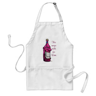 Wino, ThisrecipecallsforWine. aprons