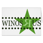 Winos R Us (Green) cards