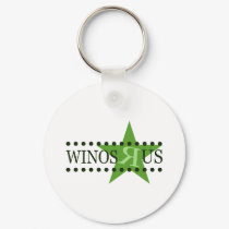 Winos R Us (Green) keychains