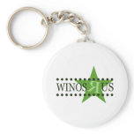 Winos R Us (Green) Key Chain
