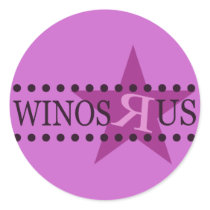 Winos R Us (Purple) stickers by stikstikly Winos R Us (Purple) stickers