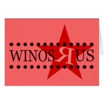 Winos R Us (Red) cards