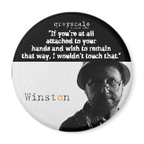 Winston Button magnets