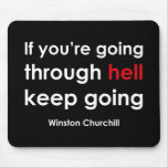 Winston Churchill Mouse Pads