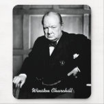 Winston Churchill Mouse Pads