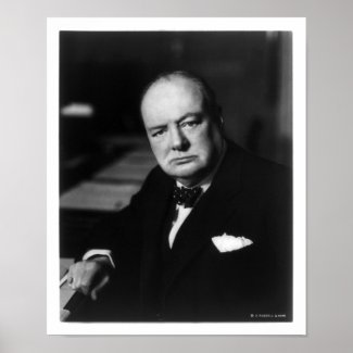 Winston Churchill print