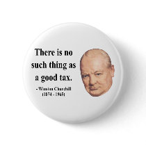Winston Churchill Quote 14b Pinback Button