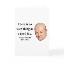 Winston Churchill Quote 14b Cards