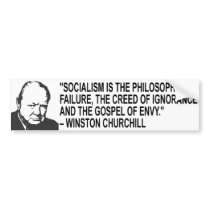 Winston Churchill Quote Bumper Sticker bumper stickers