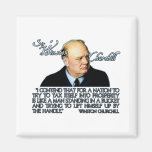 Winston Churchill Quote on Taxation Refrigerator Magnets