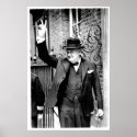 Winston Churchill, V for Victory posters