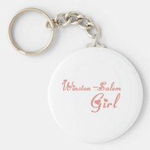 Winston-Salem Girl tee shirts Key Chains