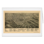 Winston-Salem, NC Panoramic Map - 1891 cards