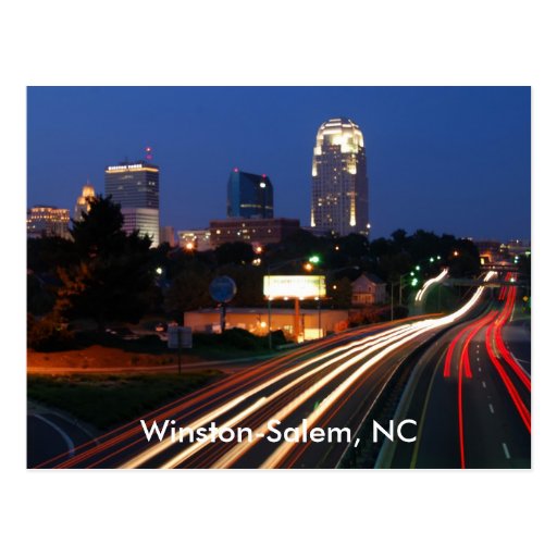Winston-Salem, NC Postcard