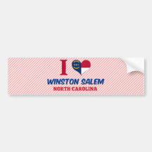 Winston Salem, North Carolina Bumper Sticker