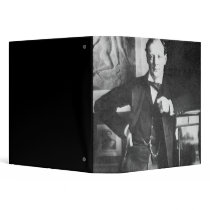 Winston Spencer Churchill in 1904 Vinyl Binder