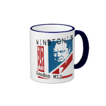 Winston's Bar Coffee Mugs