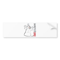 Winter 2012 bumper sticker