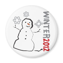Winter 2012 fridge magnet