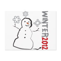 Winter 2012 post cards