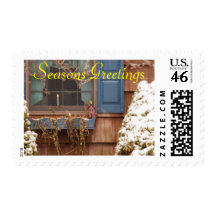 Winter - A winters morning Stamps