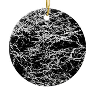 'Winter Abstract' Ornament