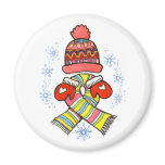 Winter Accessories Magnet
