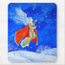 Winter Angel Mousepad