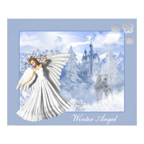Winter Angel print