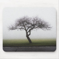 Winter Apple Tree mousepads