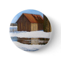 WINTER ART SCENE/BARN AND SILO buttons by joyart WINTER ART SCENE/BARN AND SILO buttons