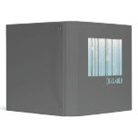 Winter Aspen Woods Monthly Binder