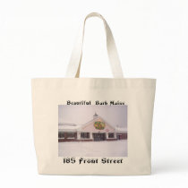Winter at Brackett's Market Tote Bag