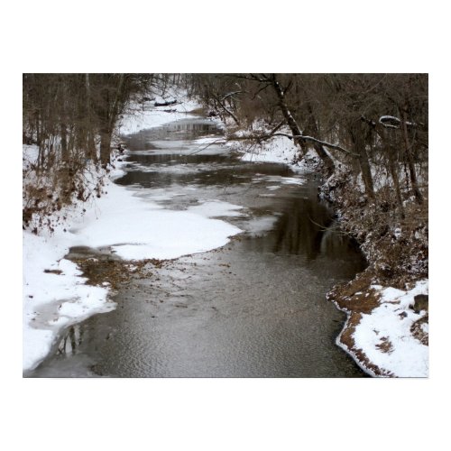 Winter at the Creek print