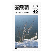 Winter at the Lake postage by marlod Winter at the Lake postage