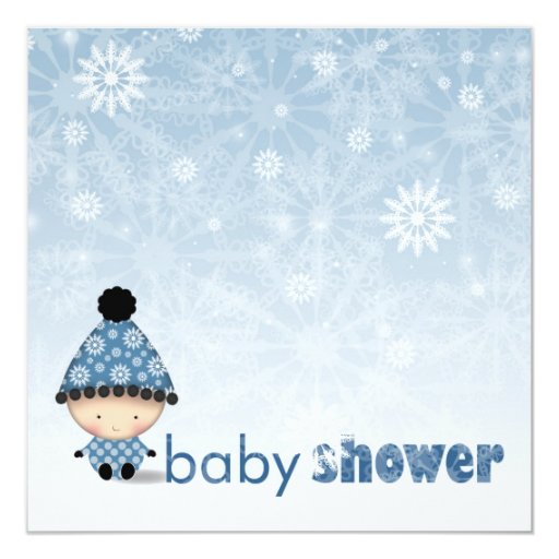 winter baby announcements