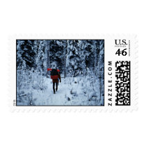 Winter Backpacking at Kenai National Wildlife Refu Postage Stamps