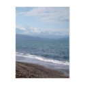 Winter Beach Postcard postcard
