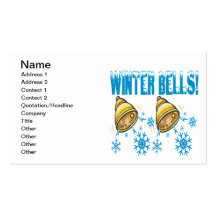 Winter Bells Business Cards