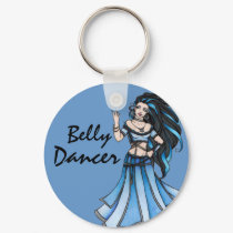 Winter Belly Dancer Keychain