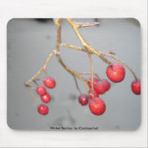 Winter Berries: by Crackgerbal mousepads by crackgerbal Winter Berries: by Crackgerbal mousepads