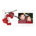 Winter Berry - Photocard Personalized Photo Card